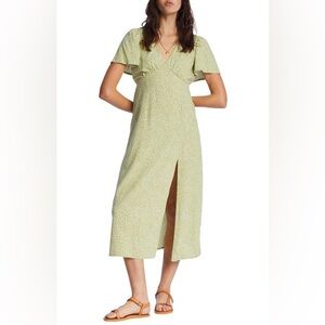 Billabong Green Floral Dress